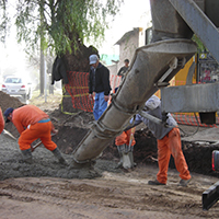 Obras en Morón