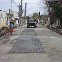 Obras en Morón